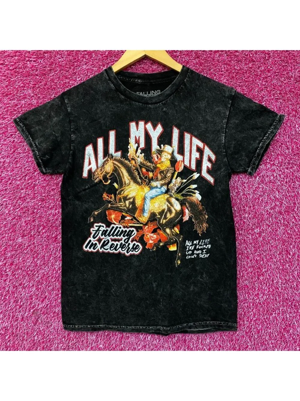 Falling In Reverse All My Life T-Shirt Size Small - Picture 1 of 4